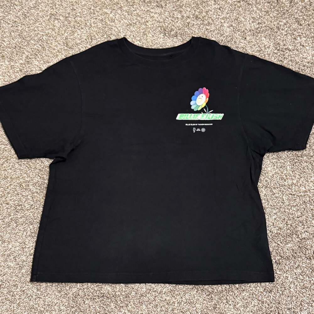 Uniqlo x Billie Eilish x Takashi Murakami UT Graphic T-Shirt Black